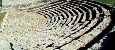 Teatro de Akrai en Palazollo Acreide