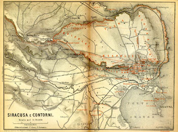 Mapa de Siracusa